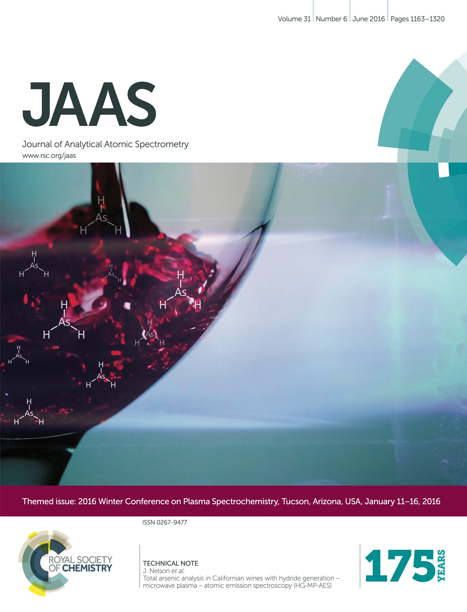 JAAS Tanabe et al 2016 front cover